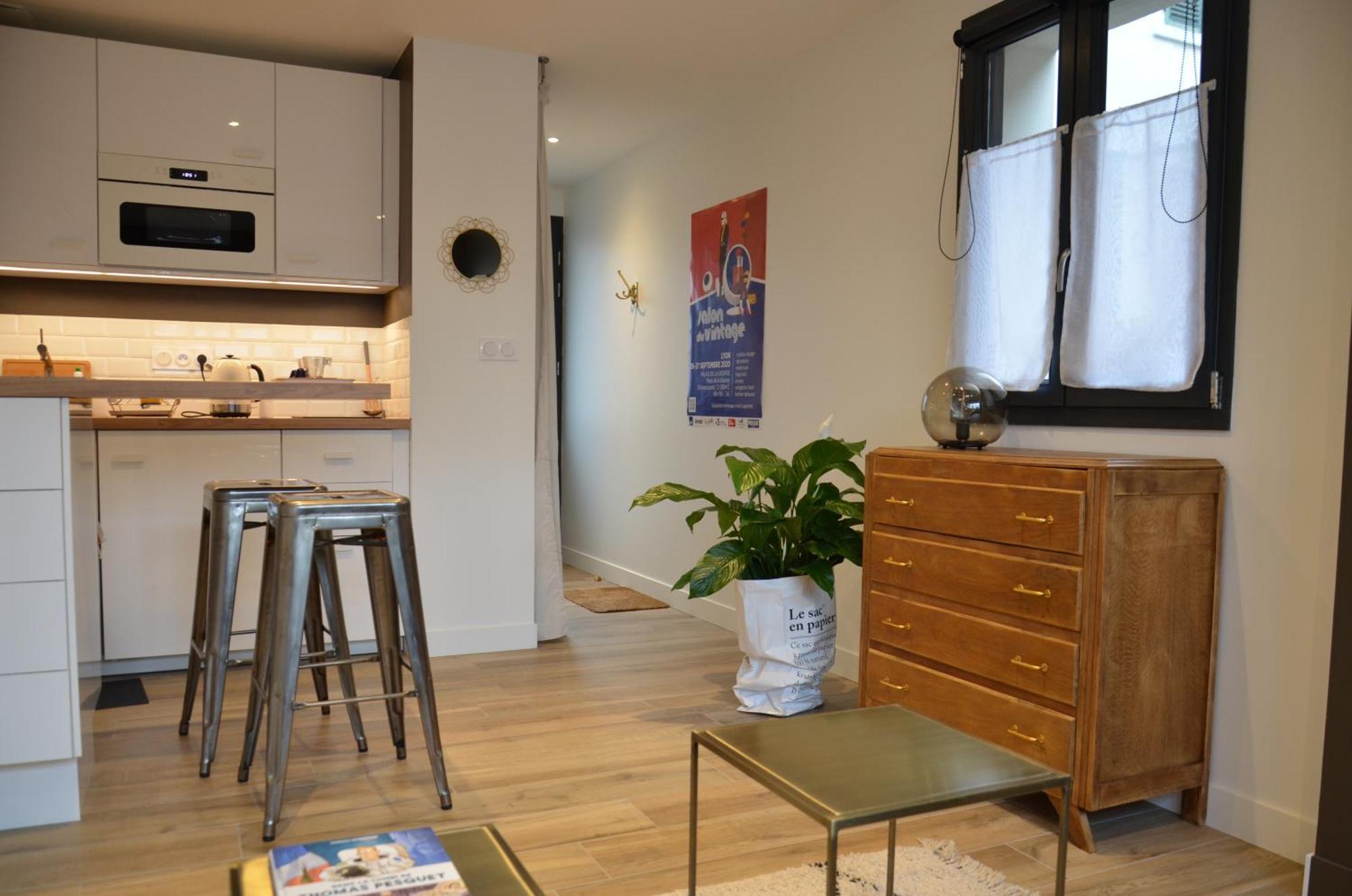 Le Burlat - Studio - Lyon - Tassin ภายนอก รูปภาพ